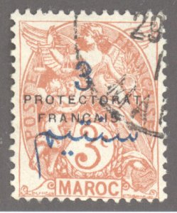 French Morocco, Scott #40, Used