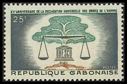 Gabon 169 Mint VF H