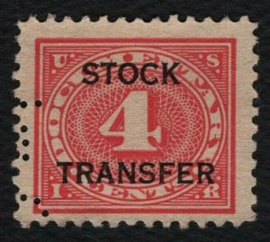 #RD3 4c Stock Transfer, Used [22] **ANY 5=FREE SHIPPING**