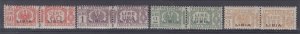 Italy Libia - Pacchi n. 1-12 - cv 1350$ - SUPER CENTERED - MH*