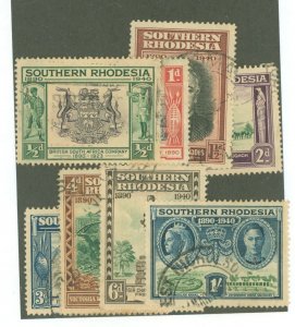 Southern Rhodesia #56-63 Used Single (Complete Set)