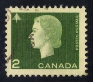 Canada #402 Queen Elizabeth II and Tree, used (0.25)