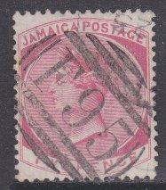 Jamaica sc#8 1870 2p QV used