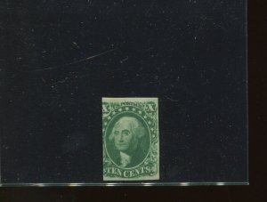 Scott 15 Washington Imperf Mint Stamp with PSE Cert Scott Cat $5000