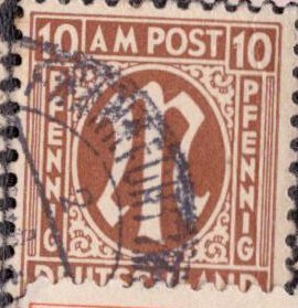 Germany Allied Occupation - 1945 3N7a Used