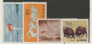 Ryukyu Islands #72-75  Single (Complete Set)