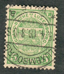 Luxembourg #78  used single