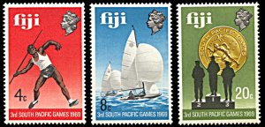 Fiji 280-282, MNH, 3rd South Pacific Games