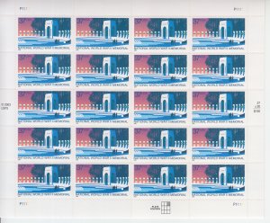 2004 USA WWII Memorial  FS20  (Scott 3862) MNH