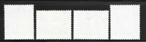 Luxembourg Scott 559-62 MNHOG - 1975 Cultural Series - SCV $4.75