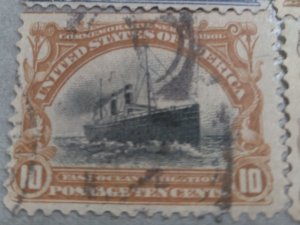 1901 PAN AMERICAN XF Set Scot #s 294 - 299  Choice Quality Used Stamp Collection