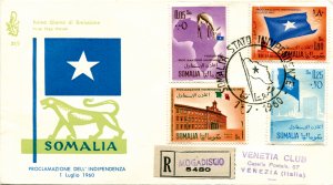 Somalia Independent 1960/1973 - Lot of 51 different period envelopes