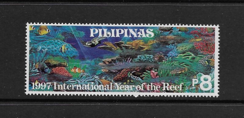 FISH - PHILIPPINES #2497  MNH