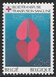 Belgium # B1041 - Hearts - MNH.....{GBl49}