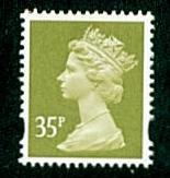 Great Britain - #MH352 Machin Queen Elizabeth II - MNH