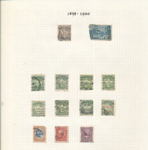 NEW ZEALAND QV/QE M&U Collection on Pages (Apx 150 Items) TK903