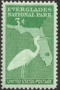 # 952 MINT NEVER HINGED EVERGLADES NATIONAL PARK