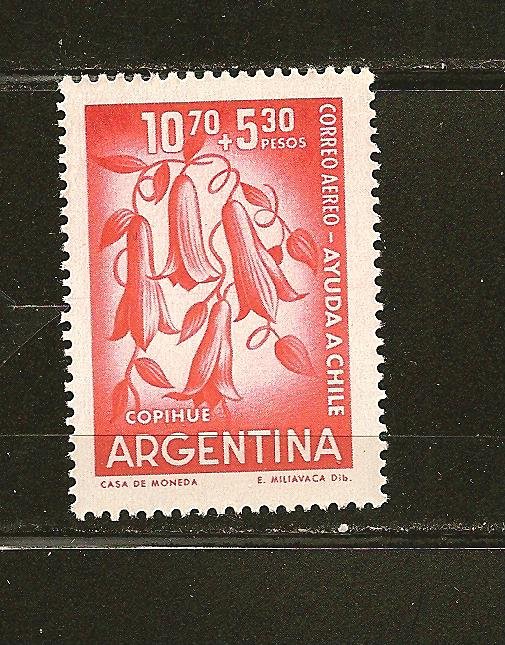 Argentina CB21 Airmail Semi Postal MNH