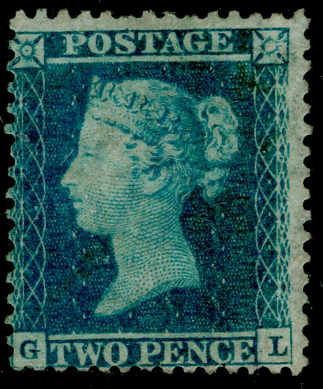 SG34 SPEC F6(2), 2d greenish blue plate 5, LC14, M MINT. Cat £3500. GL