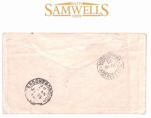 MS4064 1900 RHODESIA BSACo Salisbury Cover IRELAND Brookeboro Co.Fermanagh