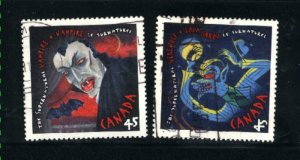 Canada #1665-66   used VF 1997  PD