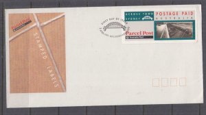 AUSTRALIA, 1991 Parcel Post, Across Town, Sydney First Day cover.