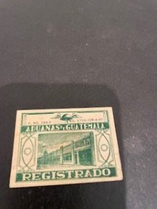 Guatemala Registered label