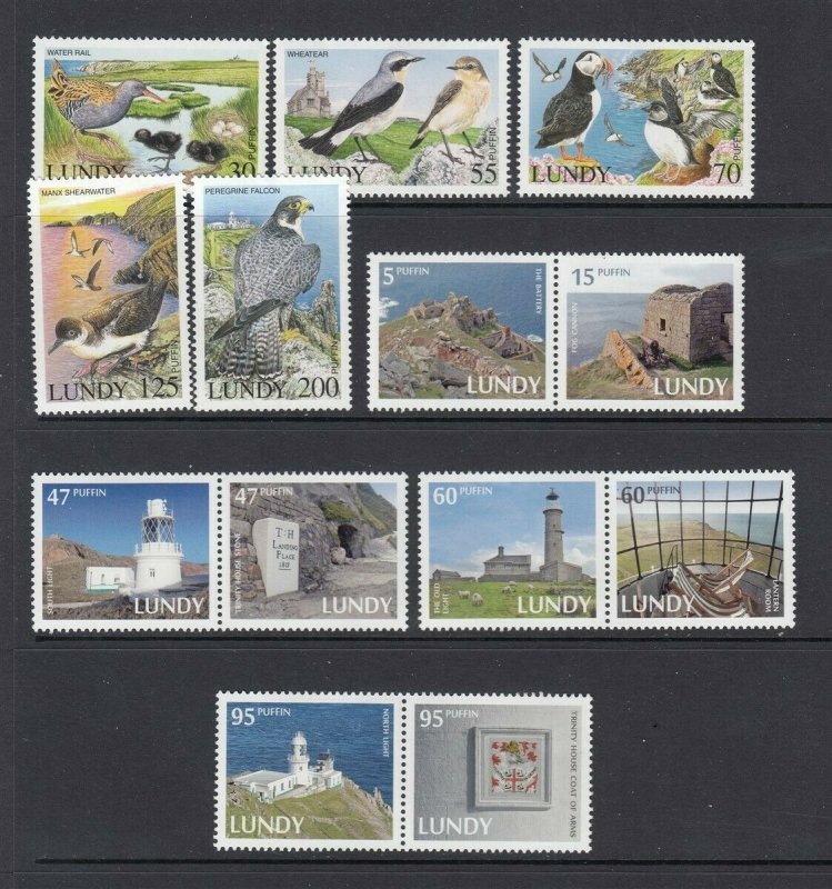 LUNDY #191//392 Commem issues (Mint NEVER HINGED) - Nice