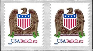 2907 Mint,OG,NH... Pair... SCV $1.50