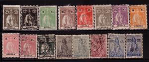 Angola - Ceres Issues 1914-1946 - CV $6.00+