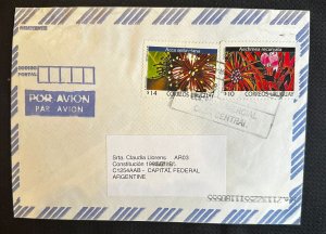 CM) 2002. URUGUAY. AIR MAIL ENVELOPE SHIPPED ARGENTINA. DOUBLE STAMP