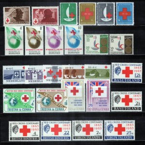 Red Cross Collection Mint Globe Medical Nurses ZAYIX 0324M0102