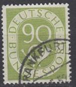 Germany - 1952 Post Horn 90pf Sc# 685 (56)