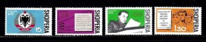 Albania stamps #1334 - 1337, MH, complete set