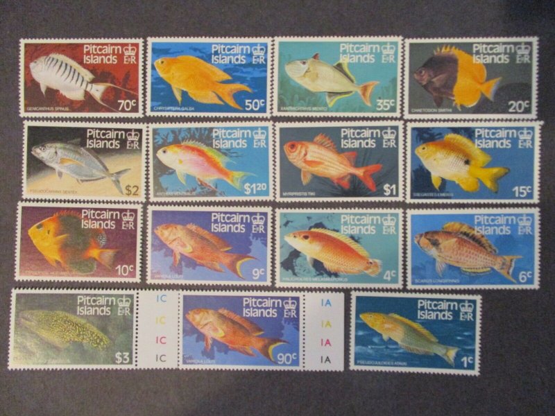 Pitcairn Islands #231-43,295-96 Mint Never Hinged - (1C9) WDWPhilatelic 