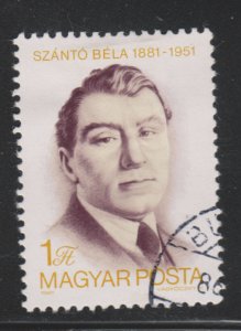 Hungary 2676 Bela Szanto 1981