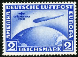 Germany Stamps # C38 MNH XF Fresh Scott Value $1,250.00