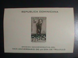 DOMINICA STAMP-1959-SC#508 29TH ANNIVERSARY OF TRUJILLO REGIME MNH IMPERF: S/S