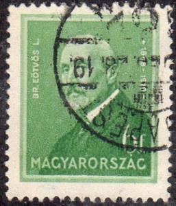 Hungary 471 - Used - 6f Baron L. Eotvos (1932)