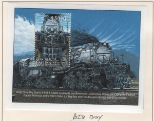 GABON 998 H UNION PACIFIC BIG BOY 2000 SET