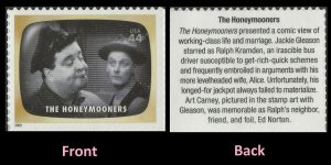 US 4414t Early TV Memories The Honeymooners 44c single MNH 2009