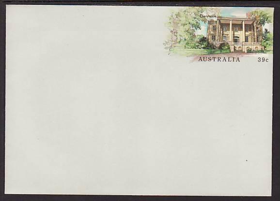 Australia Architecture Unused Postal Envelope 