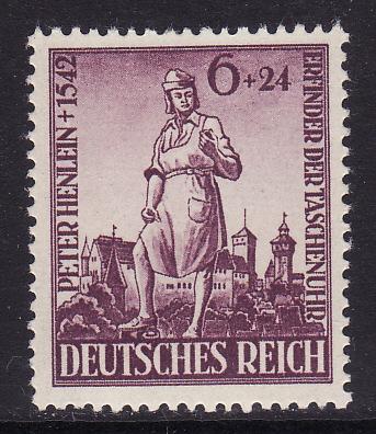 Germany #B208, F-VF Mint NH ** Henlein Monument