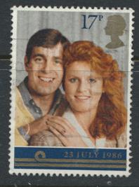 Great Britain SG 1334 - Used - Royal Wedding