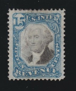 US R110 15c Second Issue Revenue Used VF SCV $85