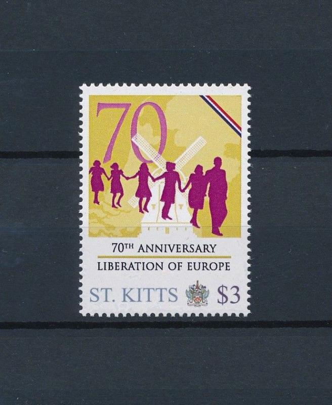 [80892] St. Kitts 2011 Second World war Liberation Europe Windmill MNH