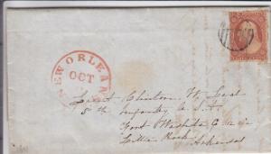 1851, New Orleans, LA to 5th Infantry, See Remark (27134)