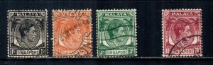 Singapore #1-3, 9  Used  Scott $