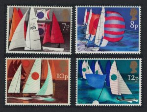 Great Britain Sailing 4v 1975 MNH SG#980-983