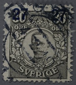 Sweden #104 Used Fine HRM Good Color Cancel Date 4. 2. 19.(?)